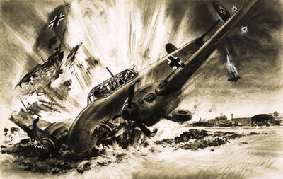 Un Messerschmitt si schianta da English School