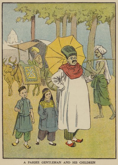 Un gentiluomo parsi e i suoi figli da English School