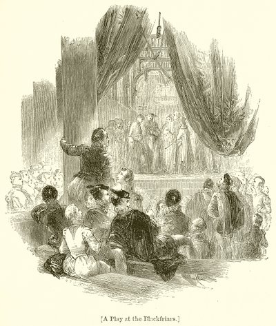 Una rappresentazione ai Blackfriars da English School