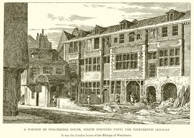 Una parte della Winchester House, sopravvissuta fino al XIX secolo da English School
