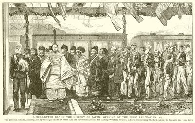 Un giorno memorabile nella storia del Giappone: apertura della prima ferrovia nel 1872 da English School