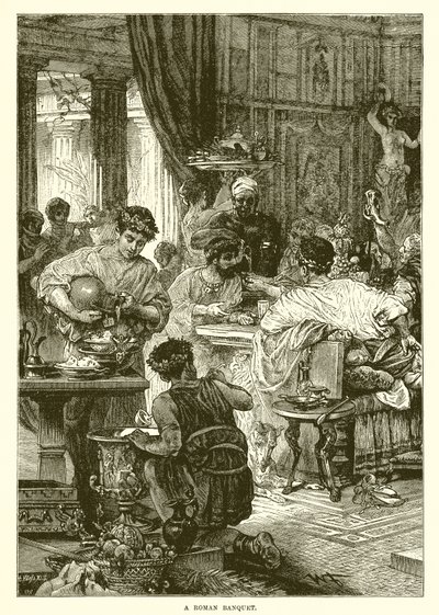 Un banchetto romano da English School