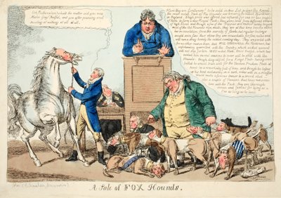 Una vendita di Fox Hounds da English School