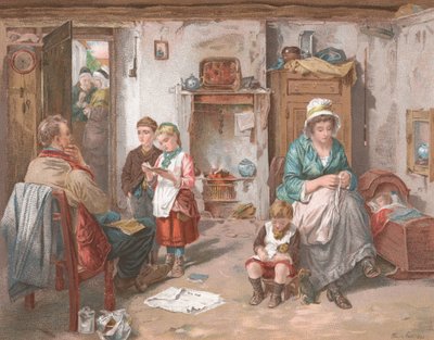 Un consiglio scolastico in un cottage da English School