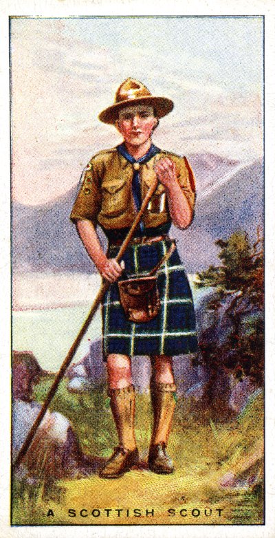 Uno Scout Scozzese, 1929 da English School