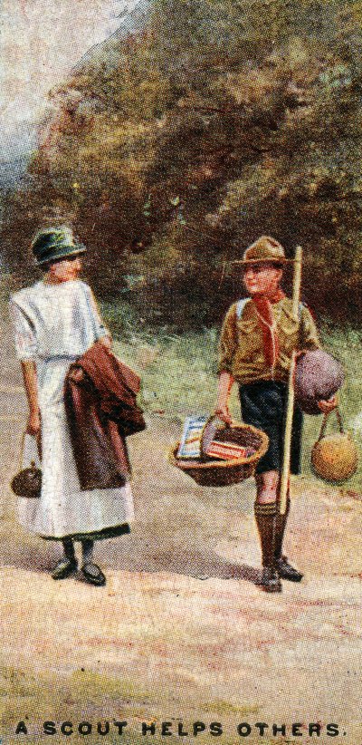 Uno Scout Aiuta gli Altri, 1929 da English School