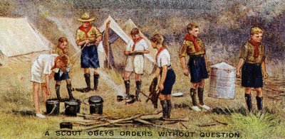 Uno Scout Obbedisce agli Ordini senza Domande, 1929 da English School