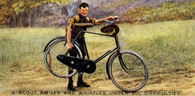 Uno Scout Sorride e Fischia in Tutte le Difficoltà, 1929 da English School