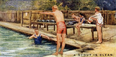Uno Scout è Pulito, 1929 da English School