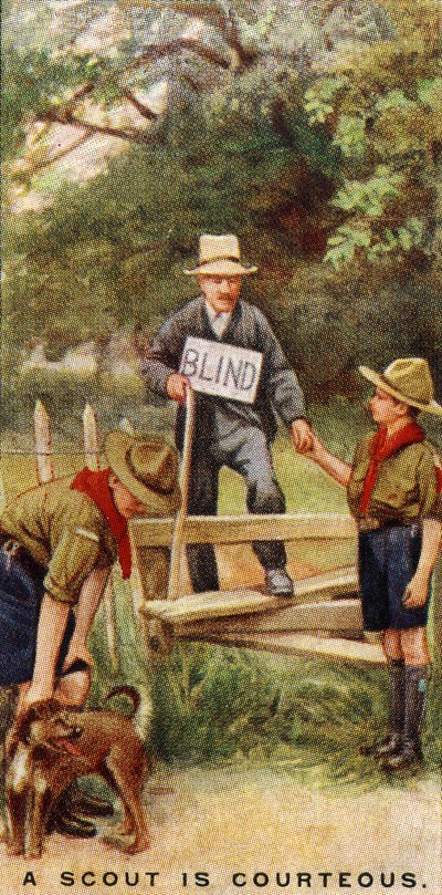 Uno Scout è Cortese, 1929 da English School