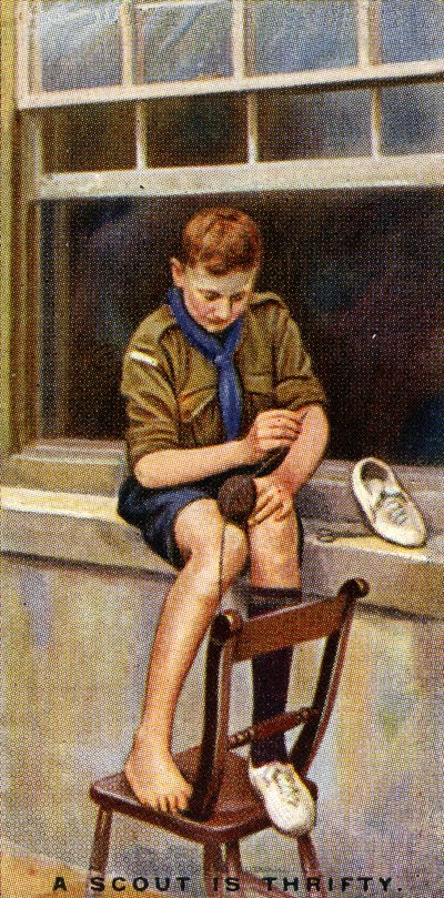 Uno Scout è Parsimonioso, 1929 da English School