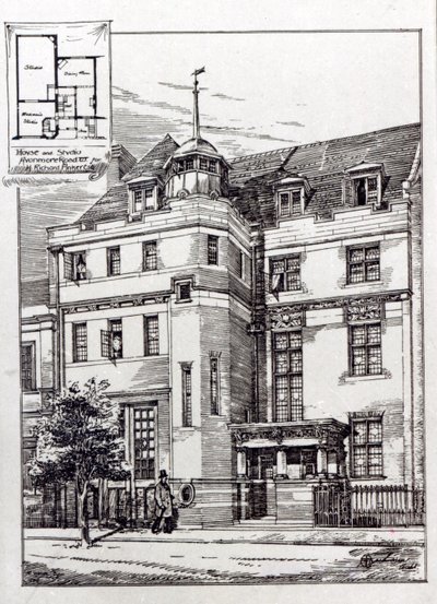Studio di uno scultore, 1892 da English School