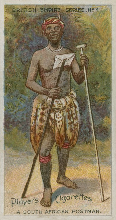 Un postino sudafricano da English School
