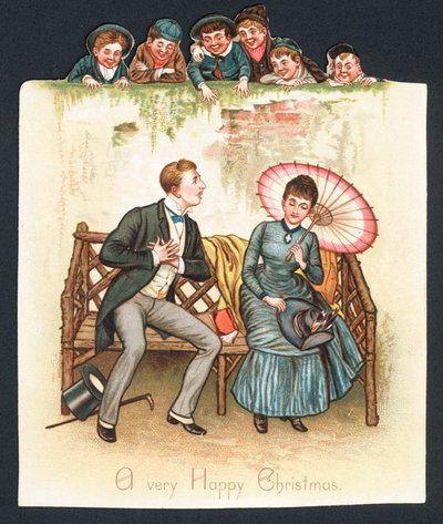 Un Natale molto felice - biglietto di auguri da English School