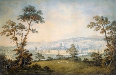 Una vista di Bath, c.1800 da English School