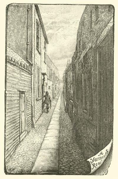 Una strada di Yarmouth da English School