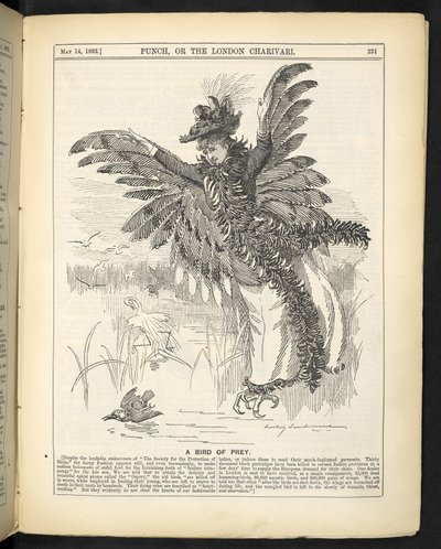 Un uccello rapace, da 