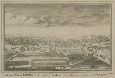 Vista generale di Londra, la capitale dell