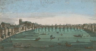 Vista generale delle imbarcazioni a vela sulle acque del fiume Tamigi da English School