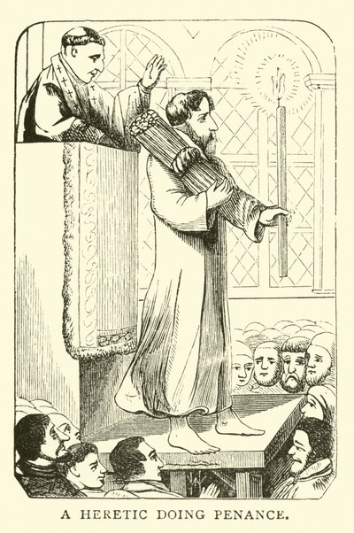 Un eretico fa penitenza da English School