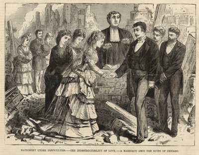 Un matrimonio tra le rovine di Chicago da English School