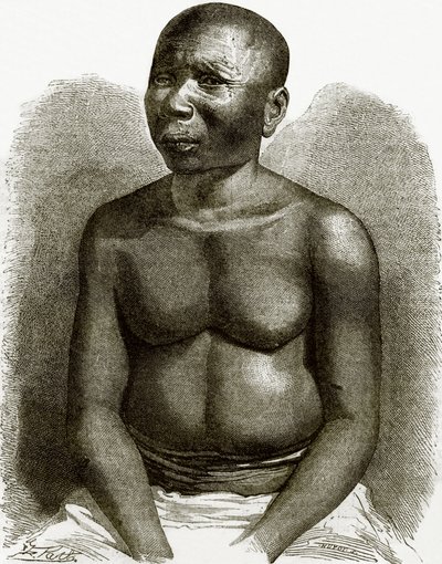 Un nativo delle isole Andamane da English School