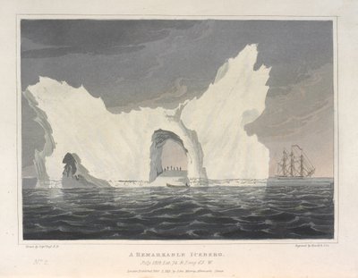 Un iceberg notevole. Luglio 1818. Lat.74 & Long.64.W, da 