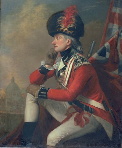 Un soldato, chiamato Maggiore John Andre da English School