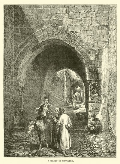 Una strada a Gerusalemme da English School