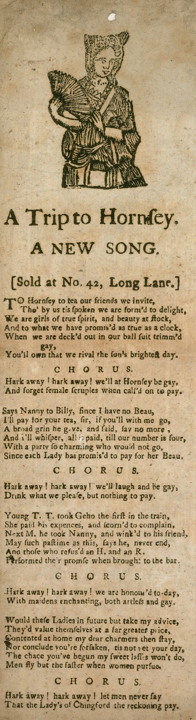 Un viaggio a Hornsey, Londra; canzone da English School