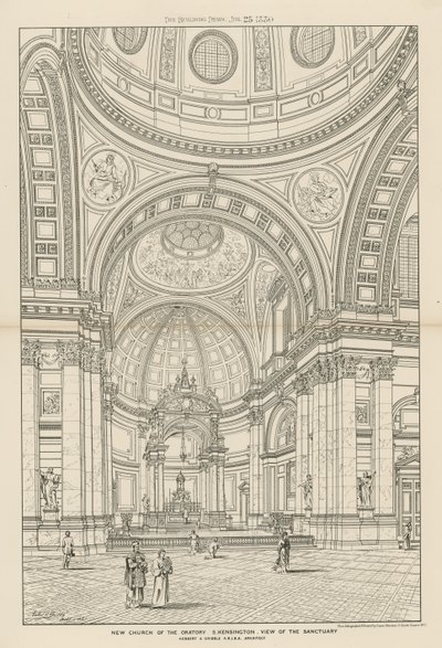 Veduta del Santuario nella nuova chiesa dell
