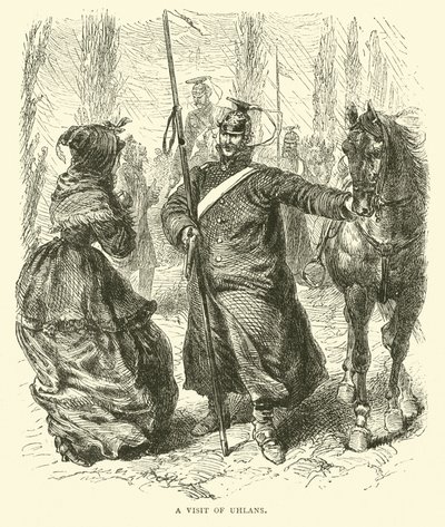 Una visita degli Uhlani, marzo 1871 da English School