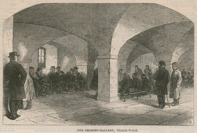 Una visita al Greenwich Hospital; La galleria fumatori, Chalk Walk da English School