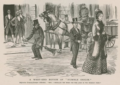 Una nozione del West End di umili origini da English School