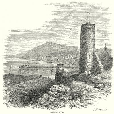 Aberystwith (incisione) da English School