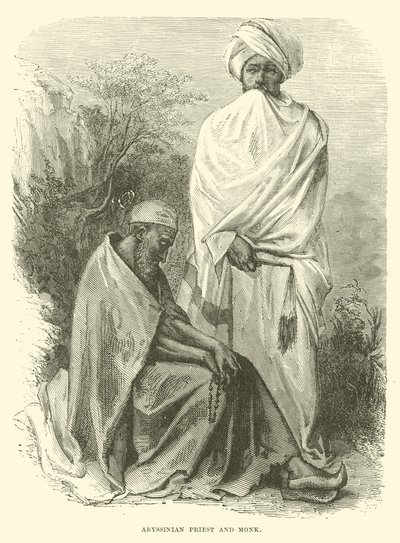 Sacerdote e monaco abissino da English School