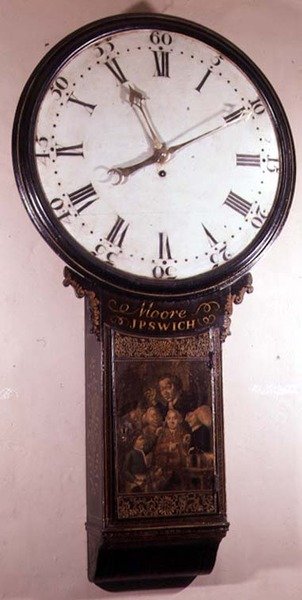 Orologio Act of Parliament, di Thomas Moore, Ipswich, metà del XVIII secolo da English School