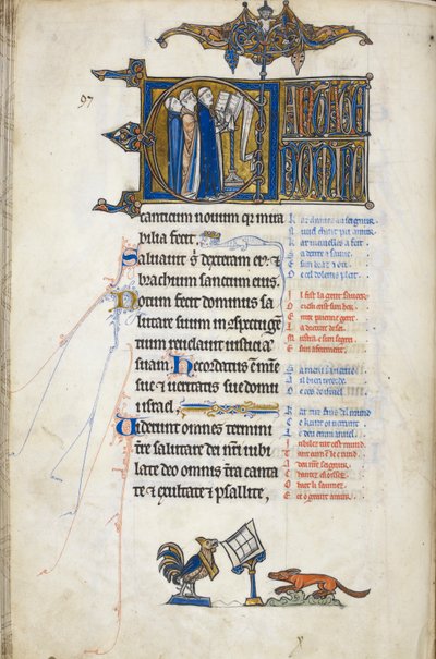Salmo 97; iniziale 