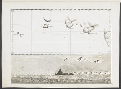 Ventidue carte, vedute di promontori, ecc., prese durante il viaggio del Capitano Cook nella Resolution attraverso l