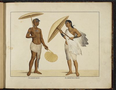 Due bramini del Kerala, c.1828 da English School