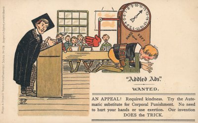 Cartolina Addled Ads da English School