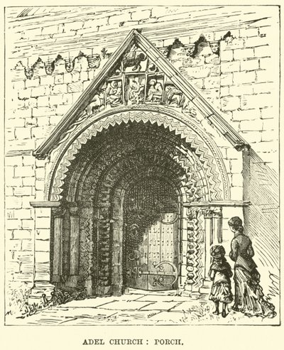 Chiesa di Adel, Portico da English School
