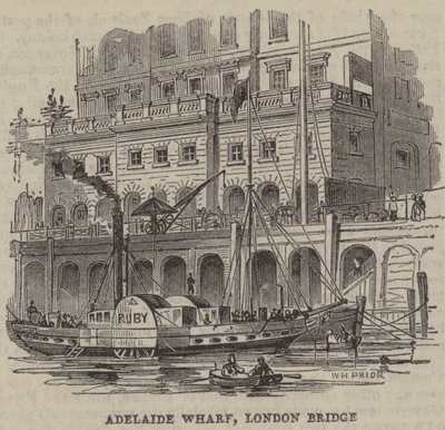 Adelaide Wharf, London Bridge da English School