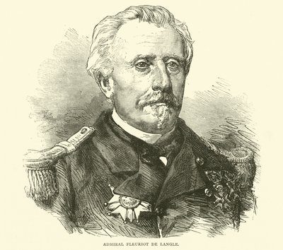Ammiraglio Fleuriot de Langle, novembre 1870 da English School