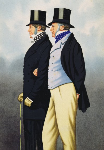 Ammiraglio Henry John Rous (1795-1877) e George Payne (1803-78), Padri del Turf da English School