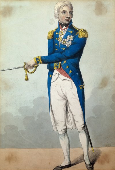 Ammiraglio Horatio Nelson (1758-1805) da English School