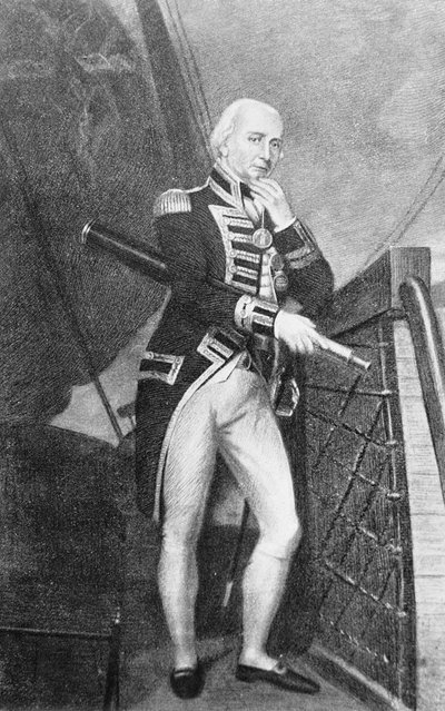 Ammiraglio Lord Collingwood (1750-1810) da English School