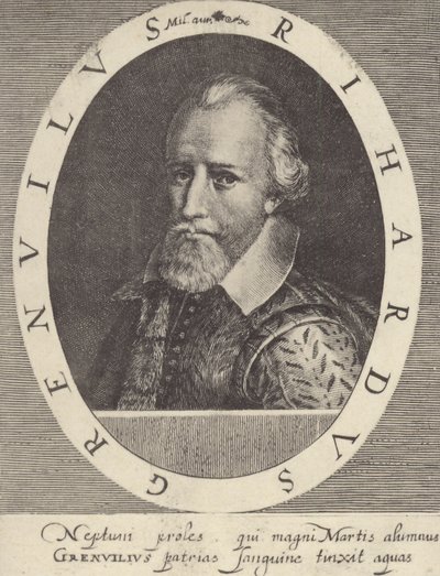 Ammiraglio Sir Richard Grenville da English School