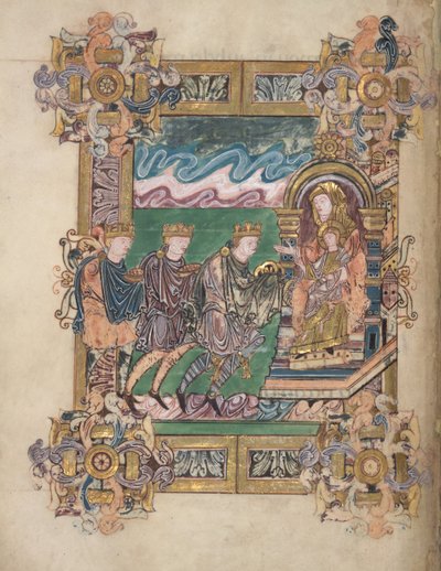 Adorazione dei Magi, dal Benedizionale di Sant