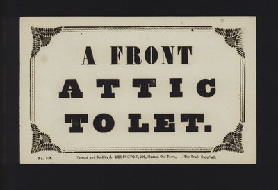 Annuncio: Soffitta anteriore da affittare da English School